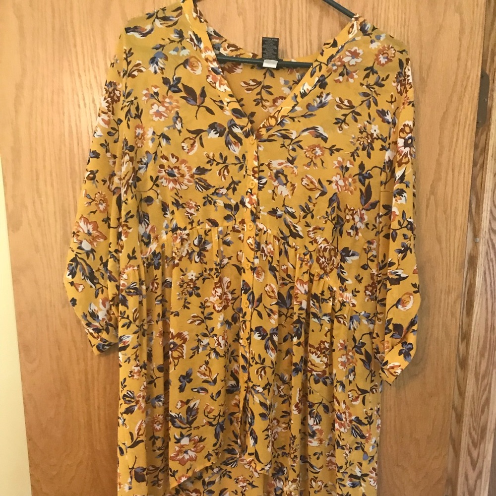 Torrid High Low tunic top